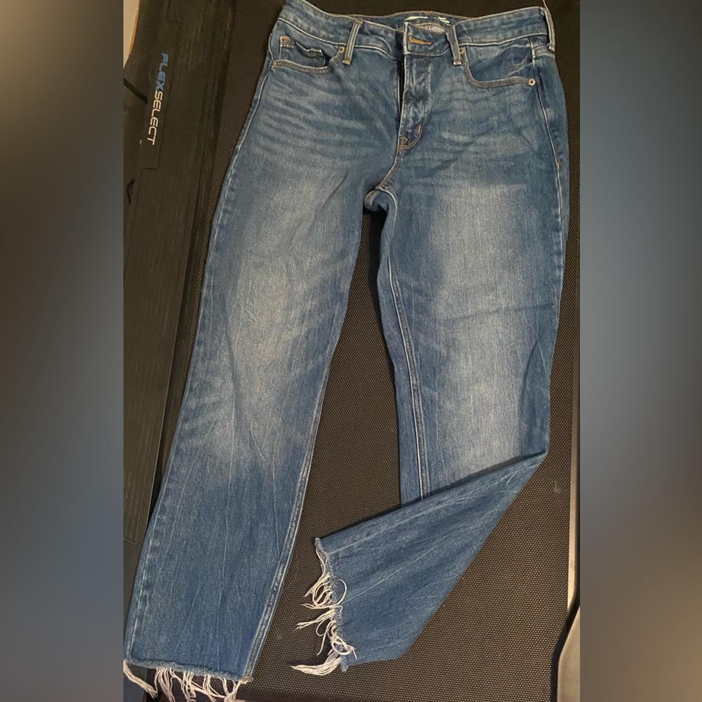 Power slim straight jeans